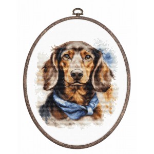 Borduurpakket The Dachshund...