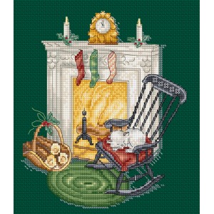 Cross stitch kit Resting by...