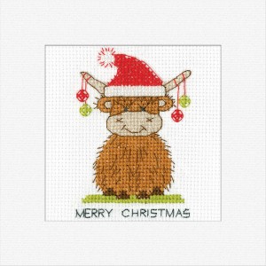 Borduurpakket Highland Card...