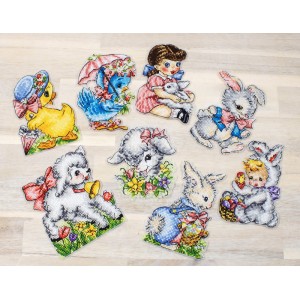 Cross stitch kit Easter...
