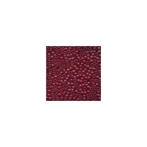 Frosted beads Cranberry -...