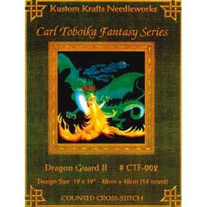 Cross Stitch Chart Dragon...