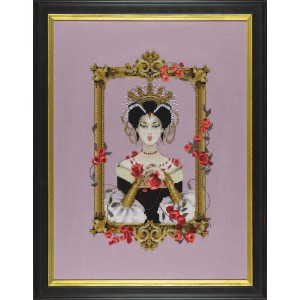 Cross stitch chart Portrait...
