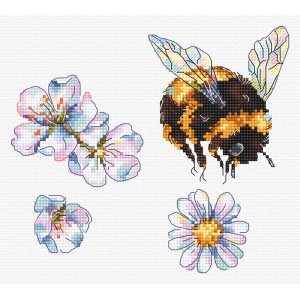 Cross stitch kit Furry...
