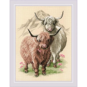 Cross stitch kit Highland...