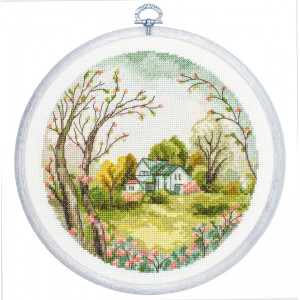 Cross stitch kit The Spring...