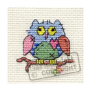 Borduurpakket Patchwork Owl...