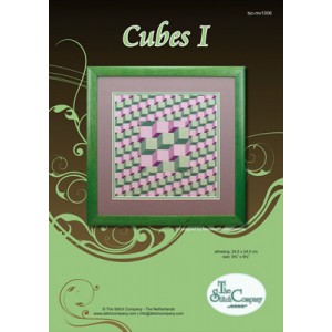 Borduurpatroon Cubes I -...