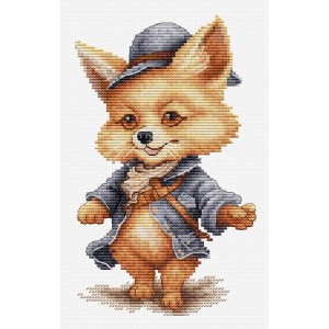 Cross stitch kit The Hunter...