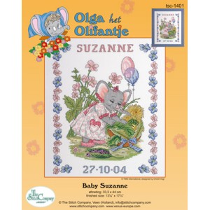 Borduurpakket Baby Suzanne...