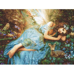 Borduurpakket Spring Fairy...