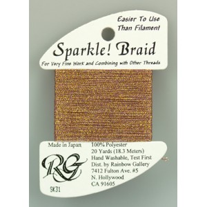 Sparkle Braid Golden Violet...