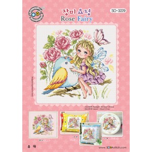Cross stitch chart Rose...