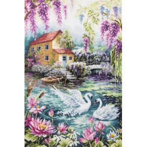 Borduurpakket Dream Lake -...