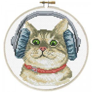 Pre-printed cross stitch...
