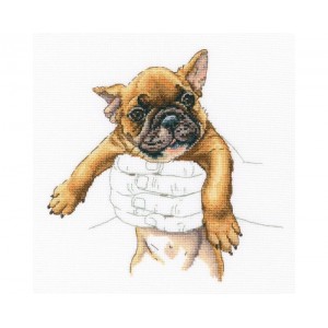 Cross stitch kit In Palms -...