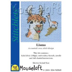 Borduurpakket Llama -...