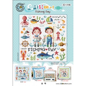 Cross Stitch Chart Fishing...