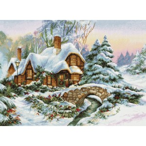 Cross stitch kit Winter...