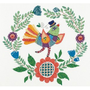 Cross stitch kit Singer -...