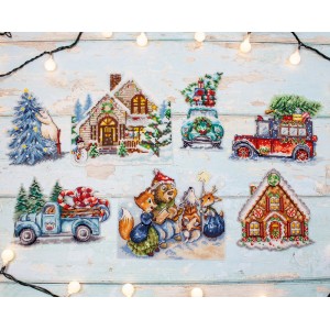 Cross stitch kit Christmas...