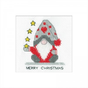 Cross stitch kit Gonk Card...