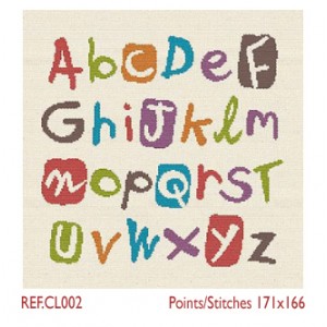 Borduurpatroon Multicolour...