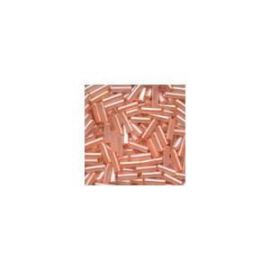 Small Bugle Beads Peach...