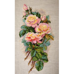 Borduurpakket Vintage Roses...