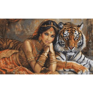 Cross stitch kit The Indian...