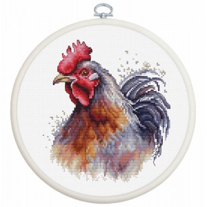 Cross stitch kit The Cock -...