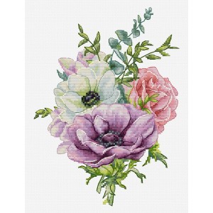 Borduurpakket Anemone - Luca-S