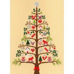 Borduurpakket Christmas -...