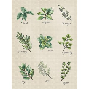 Cross stitch kit Spices and...