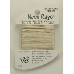 Neon Rays Pale Beige -...