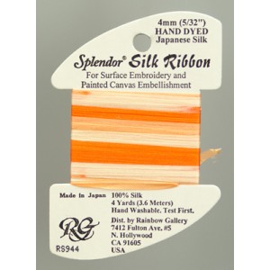 Splendor Silk Ribbon Orange...