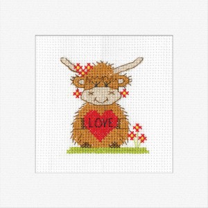 Cross stitch kit Highland...