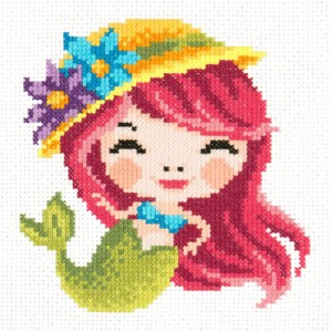 Borduurpakket Mermaid -...