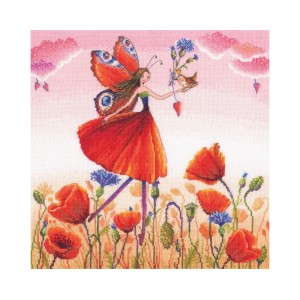 Borduurpakket Poppy Color -...