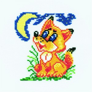 Borduurpakket Fox Cub - PANNA