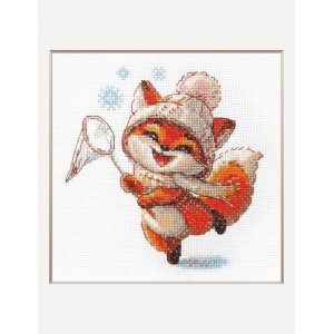 Cross stitch kit Playful...