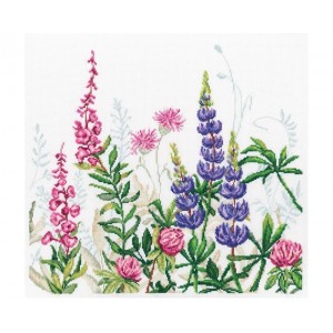 Cross stitch kit Lupins - RTO