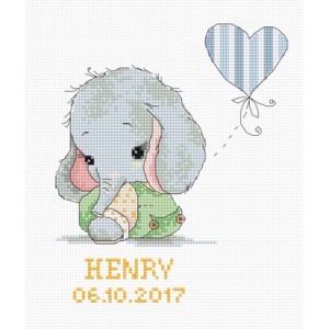 Borduurpakket Baby - Luca-S