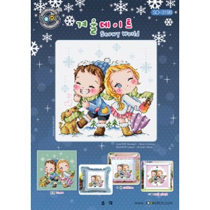 Cross Stitch Chart Snowy...