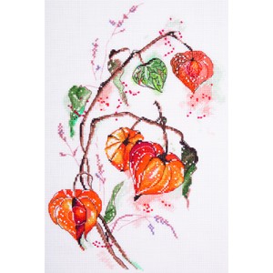 Cross Stitch Kit Physalis -...