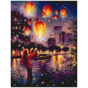 Cross stitch kit Sky...