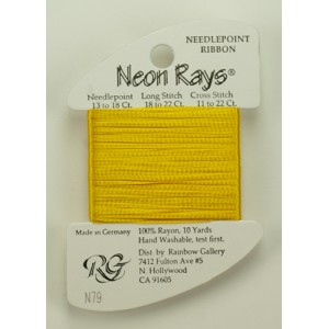 Neon Rays Bright Gold -...
