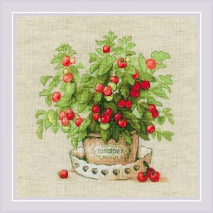Cross stitch kit Tomatoes...