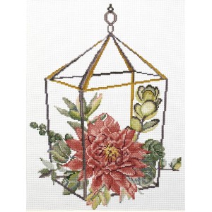 Pre-printed cross stitch...