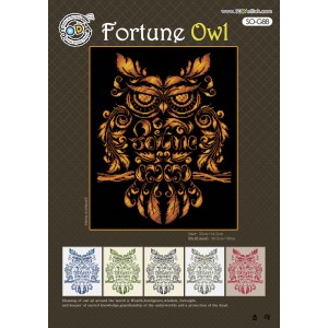 Borduurpatroon Fortune Owl...